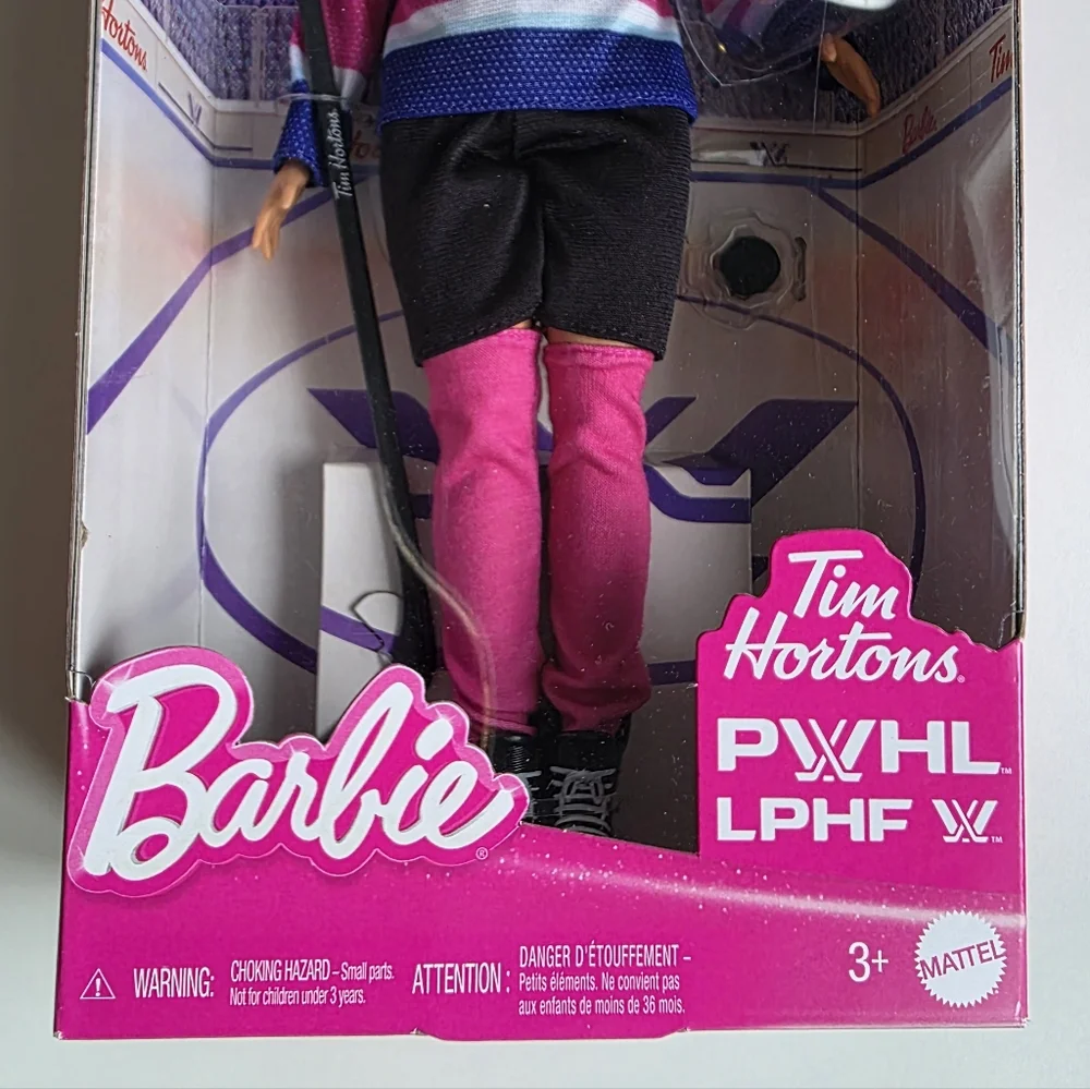 Barbie PWHL TH Hockey Doll, Blonde NEW - Picture 2 of 11